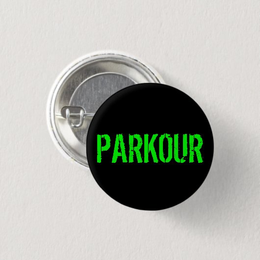 Spilla Parkour Button (Vorne & Hinten)