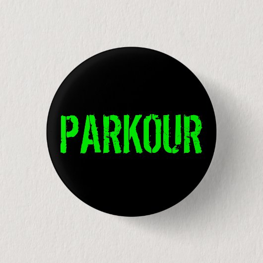 Spilla Parkour Button (Vorderseite)