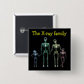 Spilla Röntgenstrahlfamilie Button (Vorne & Hinten)