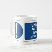 Spillagen Kaffeetasse (Vorderseite Links)