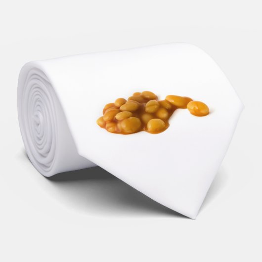 Spilled backte Bohnen-Schürze Krawatte (Gerollt)