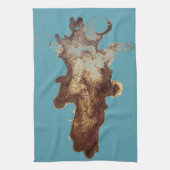 Spilled Coffee Geschirrtuch (Vertikal)