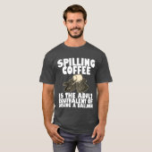 Spilling Coffee Is Like Losing A Balloon4 boy T-Shirt (Vorne ganz)