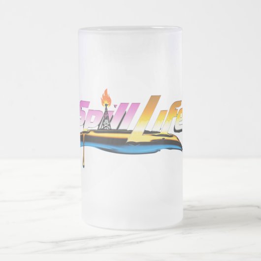 SpillLife Mattiert Glass Tasse - Cooles Aussehen. (Mittel)