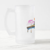 SpillLife Mattiert Glass Tasse - Cooles Aussehen. (Links)