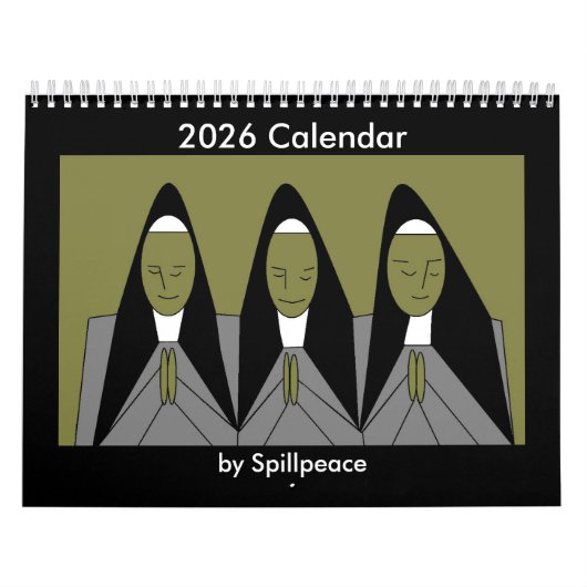 Spillpeace-Kalender 2026 Kalender (Titelbild)