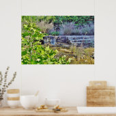 Spillway and Stones Poster (Küche)