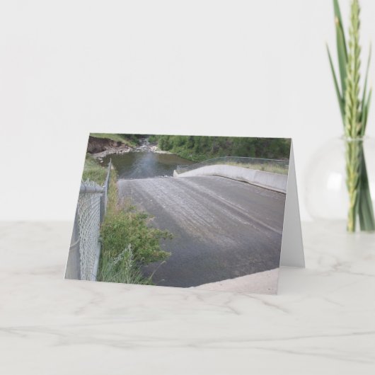 Spillway Havre, Montana Karte (Vorderseite)