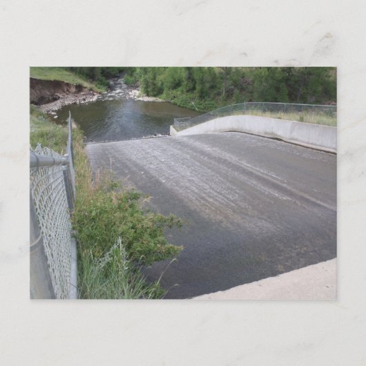 Spillway Nah-up Beaver Creek Park Postcard Postkarte (Vorderseite)