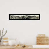 Spillway Panama Canal Foto 1913 Poster (Küche)