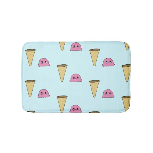 Spilt Ice Creme Badematte (Vorderseite)