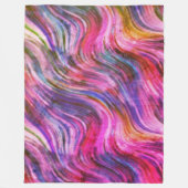 Spilt Ink Fleece Blanket (Vorderseite)