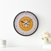 Spin-1-Wall-Uhren Große Wanduhr (Zuhause)