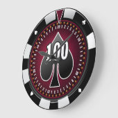 Spin-3-Wanduhren Große Wanduhr (Winkel)