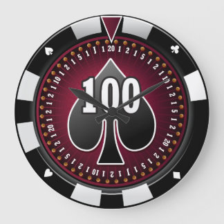 Spin-3-Wanduhren Große Wanduhr
