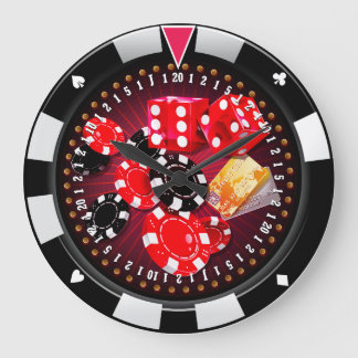 Spin-5-Wanduhren Große Wanduhr
