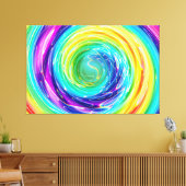 Spin 6 leinwanddruck (Insitu (Wohnzimmer))