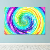 Spin 6 leinwanddruck (Insitu (Holzboden))