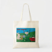 Spin Angora Tasche/Garntasche Tragetasche (Vorne)