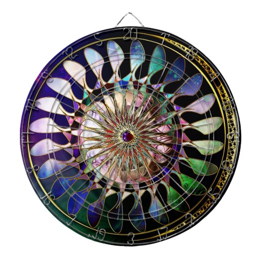 Spin Art 1 Dart Boards Dartscheibe (vorne)