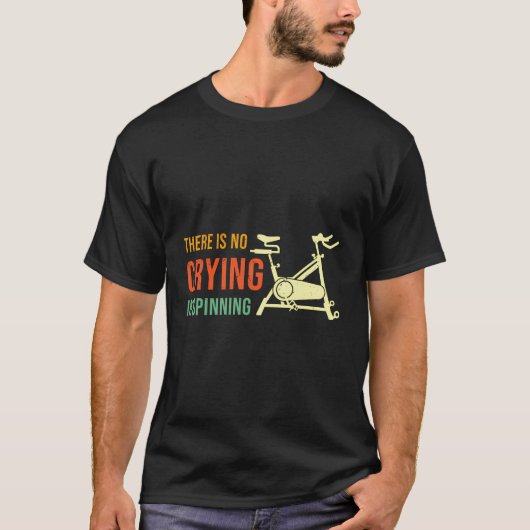 Spin Bike Funny Spin Instructor Spinnrad S T-Shirt (Vorderseite)