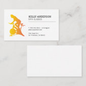 Spin Bike Icon Visitenkarte (Vorne/Hinten)