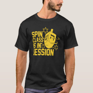 Spin Class in Session Dreidel Funny jüdischen Hanu T-Shirt