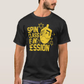 Spin Class in Session Dreidel Funny jüdischen Hanu T-Shirt (Vorderseite)