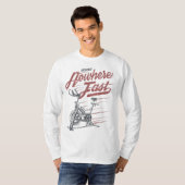Spin Class - Nirgendwo hin - Stationäres Bike T-Shirt (Vorne ganz)