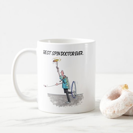 Spin Doctor Tasse (Mit Donut)