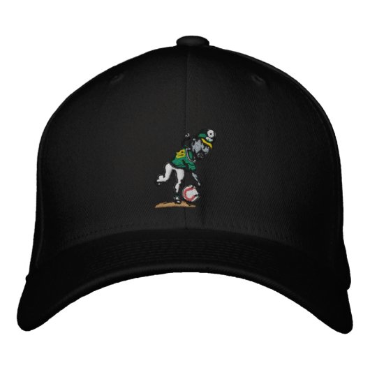 Spin Doctor Team Hat Black Bestickte Baseballkappe (Vorderseite)