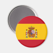 Spin-Flagge Magnet (Vorderseite/Rückseite)