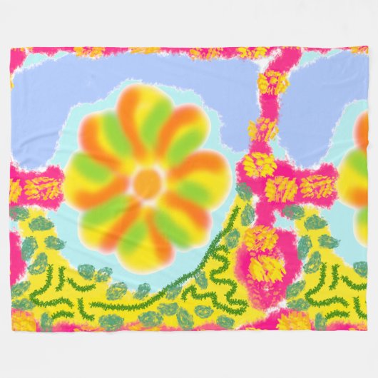 Spin Fleece Blanket (Vorderseite (Horizontal))