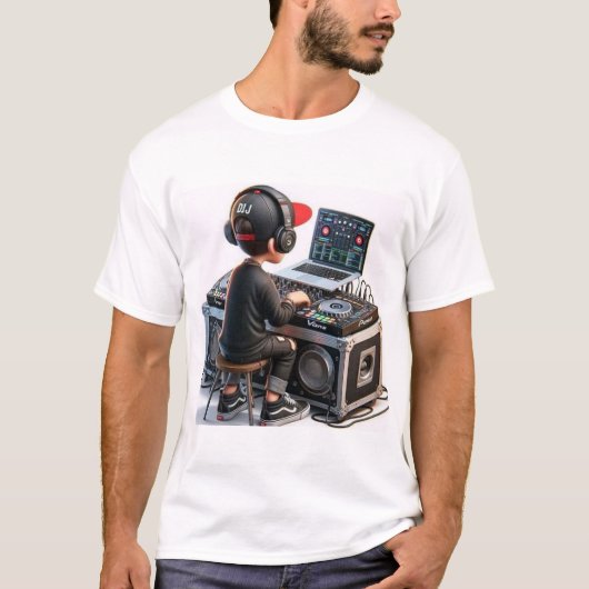 "Spin Master - DJ Operator T-Shirt" T-Shirt (Vorderseite)
