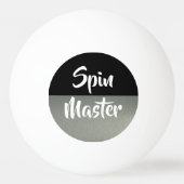 Spin Master Pro Ping Pong Player Ball Tischtennisball (Rückseite)