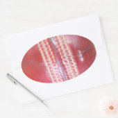 Spin Master's Sphere: Ein Spaß Verlassen Spin Cric Ovaler Aufkleber (Umschlag)