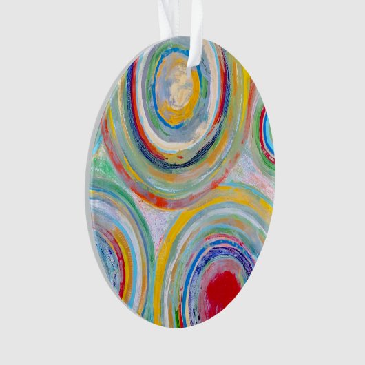 Spin Out Acrylschmuck Ornament (Vorderseite)