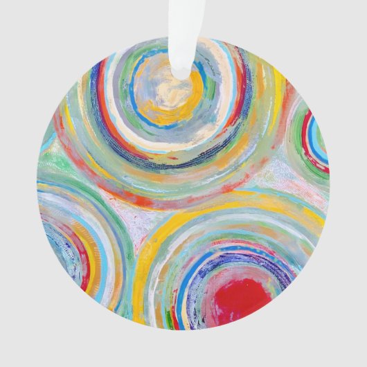 Spin Out Acrylschmuck Ornament (Vorderseite)