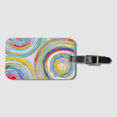 Spin Out Luggage Tag Gepäckanhänger (Vorderseite (Horizontal))