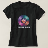Spin the groove T-Shirt (Design vorne)
