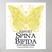 Spina Bifida Butterfly Poster (Vorne)