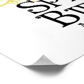 Spina Bifida Butterfly Poster (Ecke)