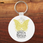 Spina Bifida Butterfly Schlüsselanhänger (Vorderseite)