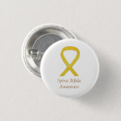 Spina Bifida Buttone Button (Vorne & Hinten)