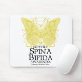Spina- Bifidaschmetterling Mousepad (Mit Mouse)