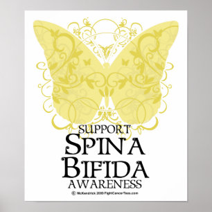 Spina- Bifidaschmetterling Poster