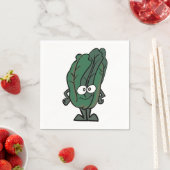 Spinach Face Paper Napkins Serviette (Beispiel)