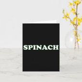 Spinach Halloween Kostüm, so tun, als wäre ich Spi Karte (Gelbe Blume)