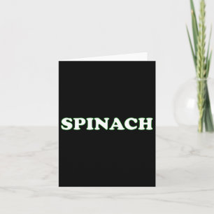 Spinach Halloween Kostüm, so tun, als wäre ich Spi Karte