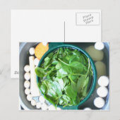 Spinach Postkarte (Vorne/Hinten)